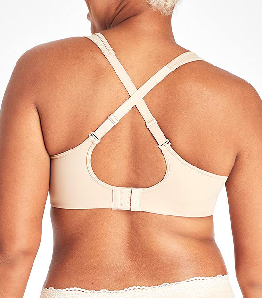 Ultra Light Minimizer Underwire Bra Taupe