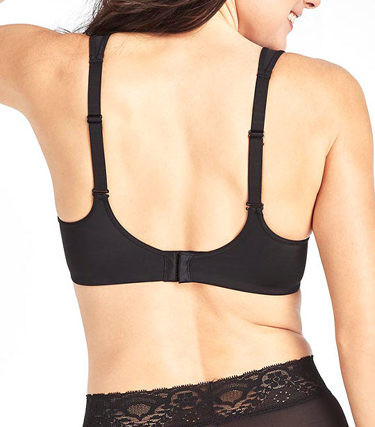 Ultra Light Minimizer Underwire Bra Black