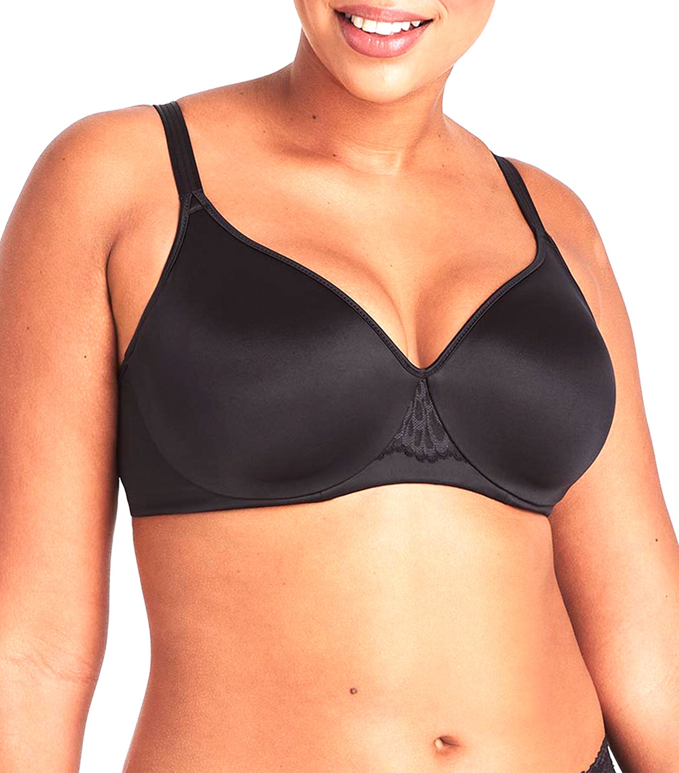 Full Coverage Dreamwire Underwire Bra Black