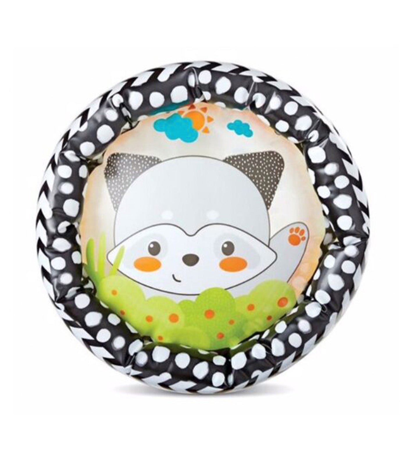 Jungle Peek & Roll Inflatable Rolling Toy
