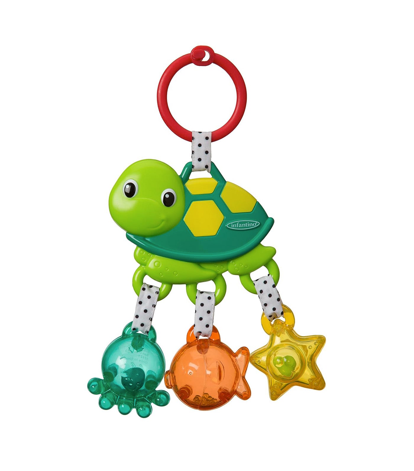 Jingle Sea Charm Turtle Rattle