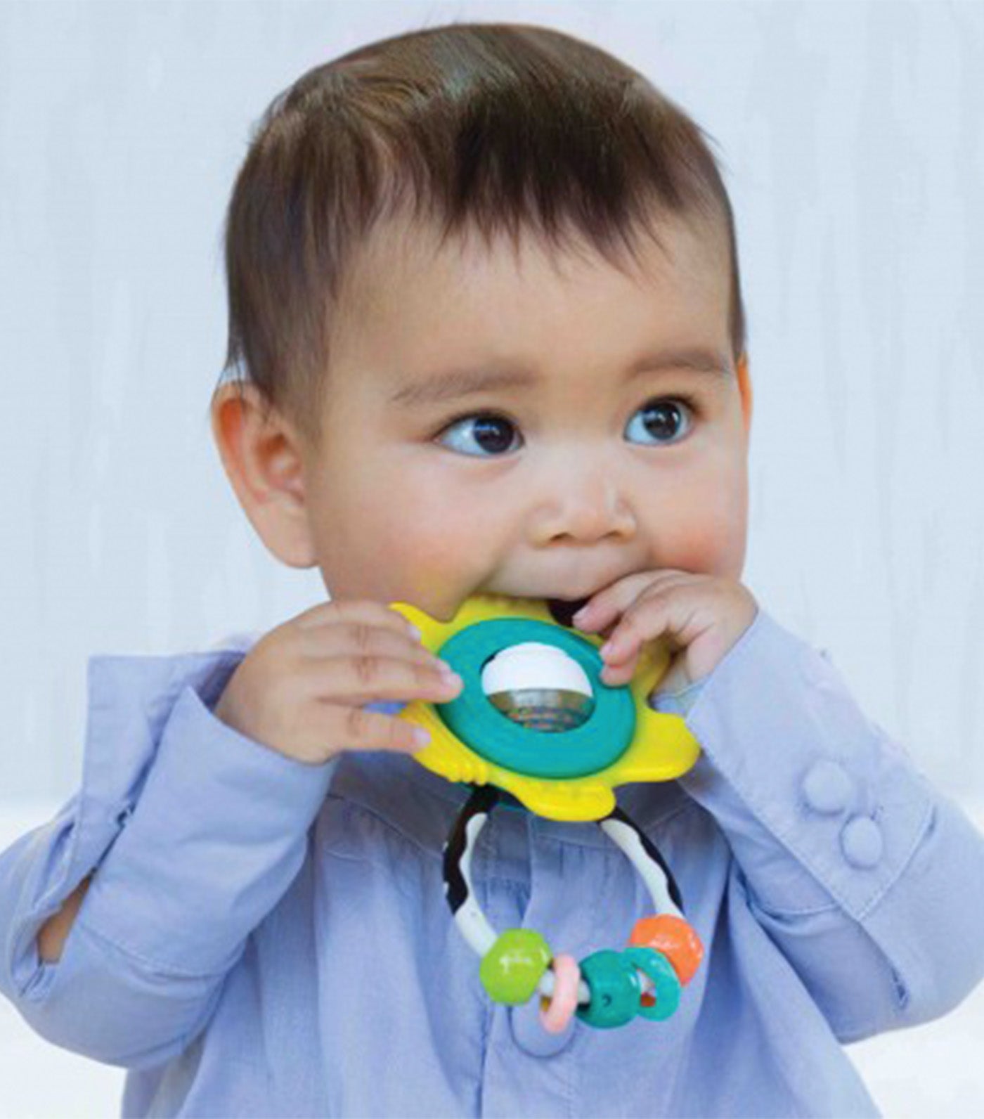 Spin & Rattle Teether Yellow