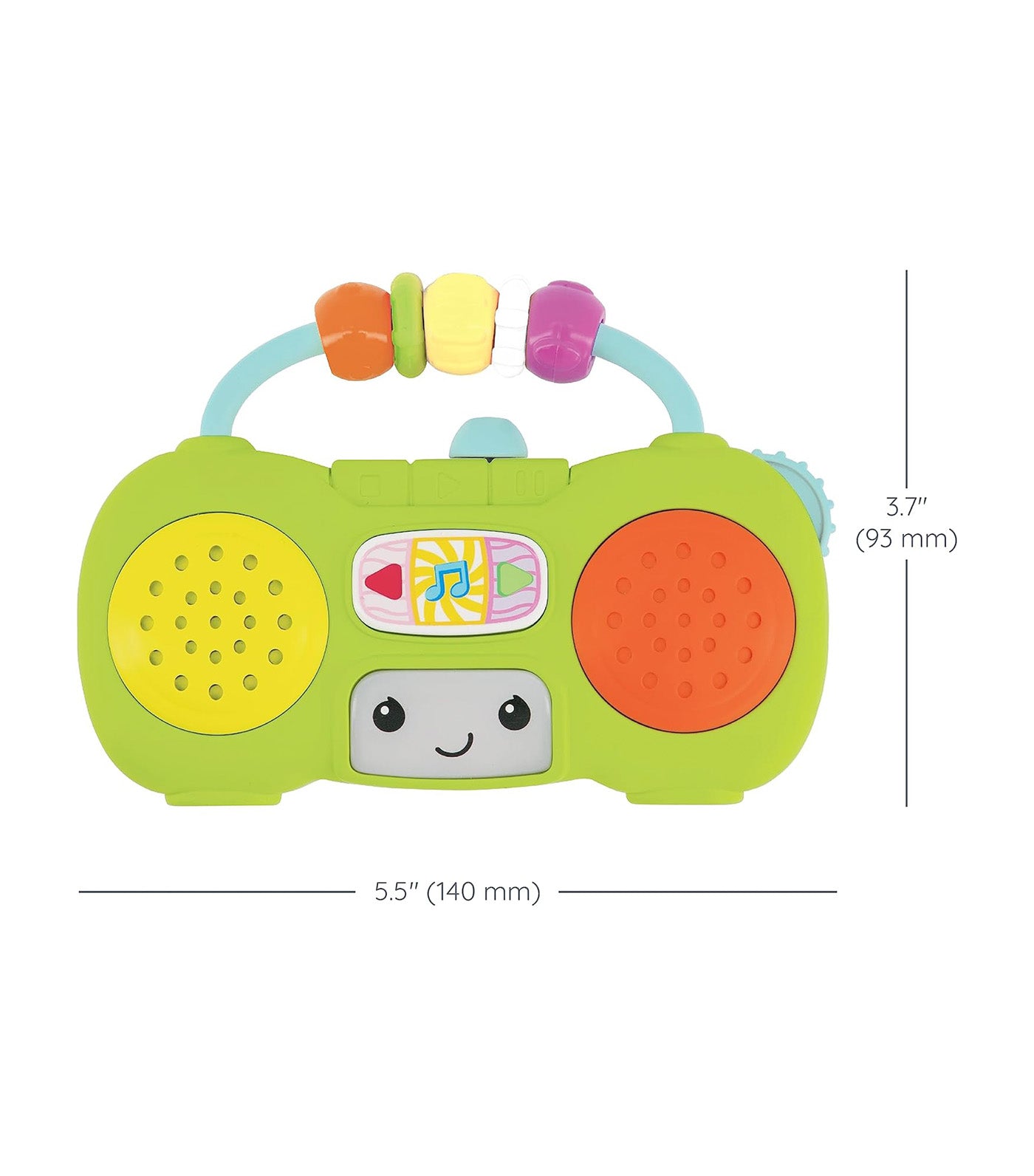 Music & Light Pretend Mini Boombox