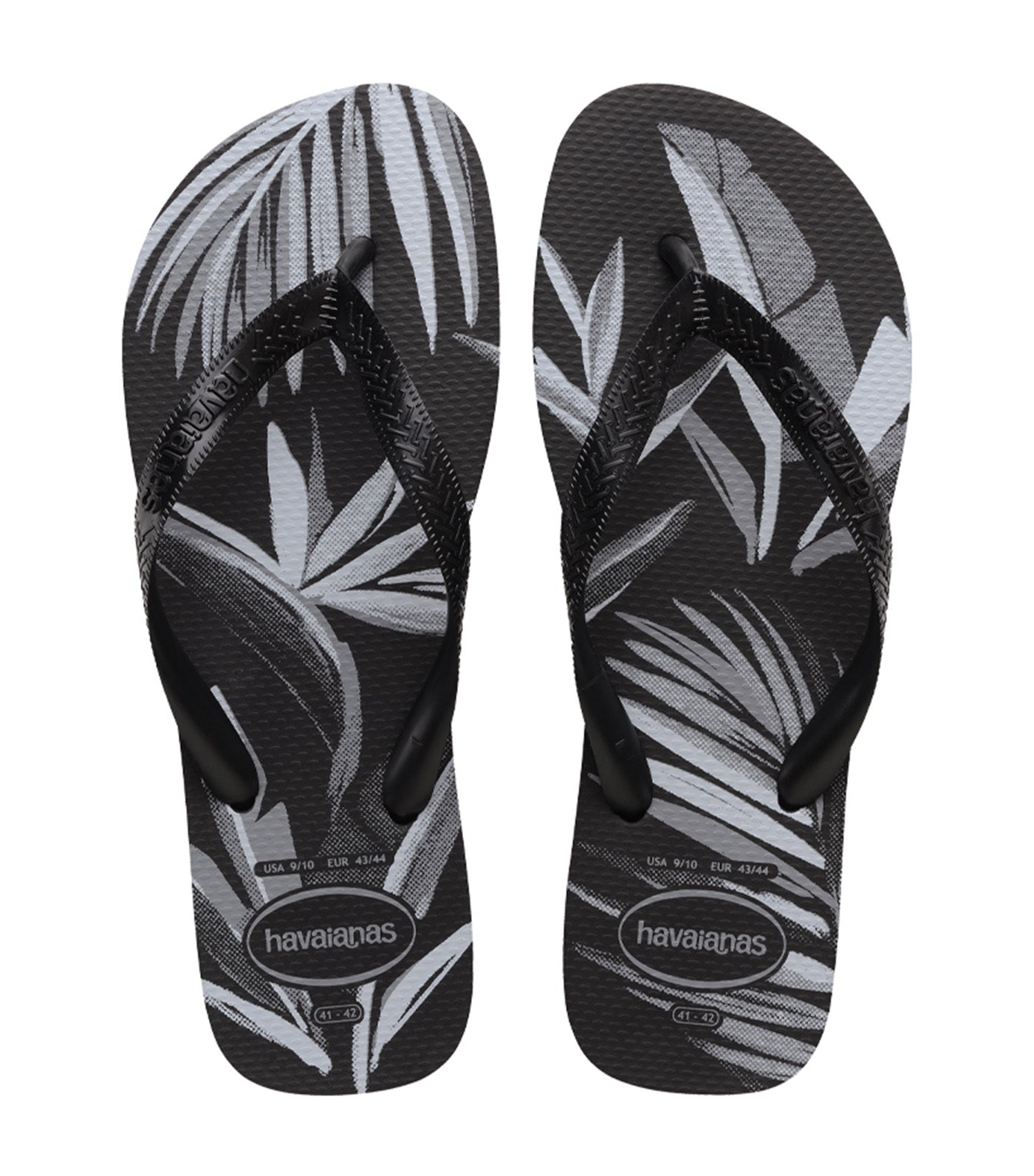 Top Aloha Flip Flops Black/Black/Gray