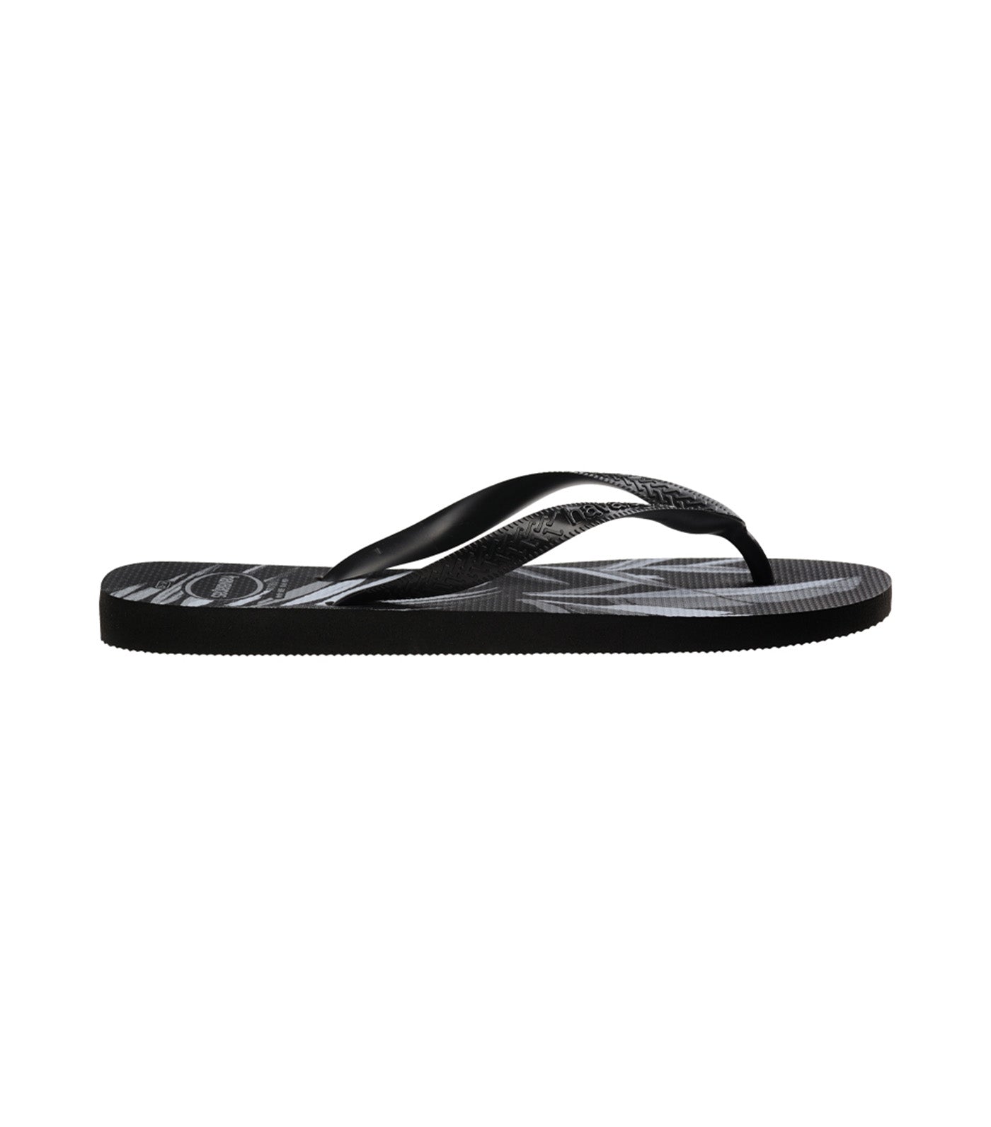Top Aloha Flip Flops Black/Black/Gray