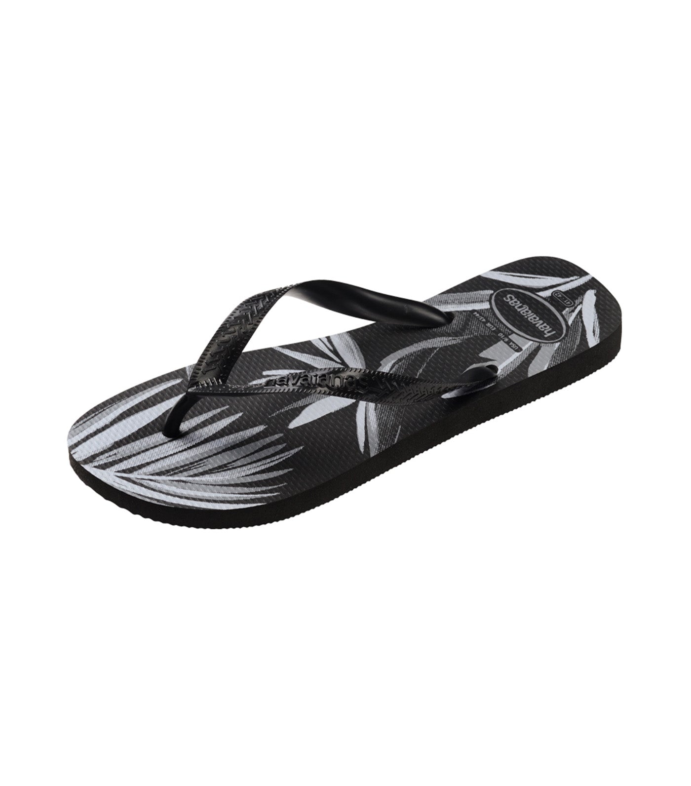 Top Aloha Flip Flops Black/Black/Gray