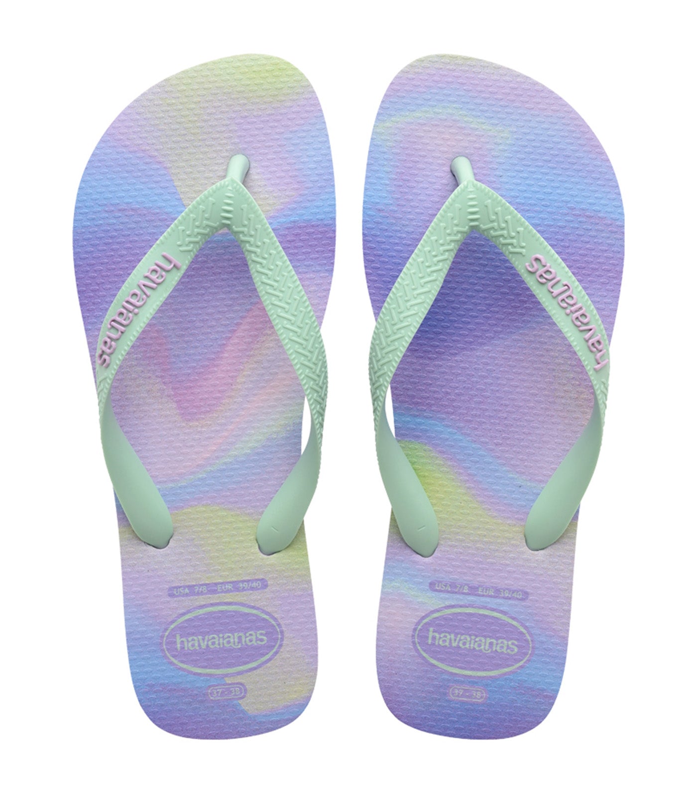Top Fashion Flip Flops Purple Fantasy