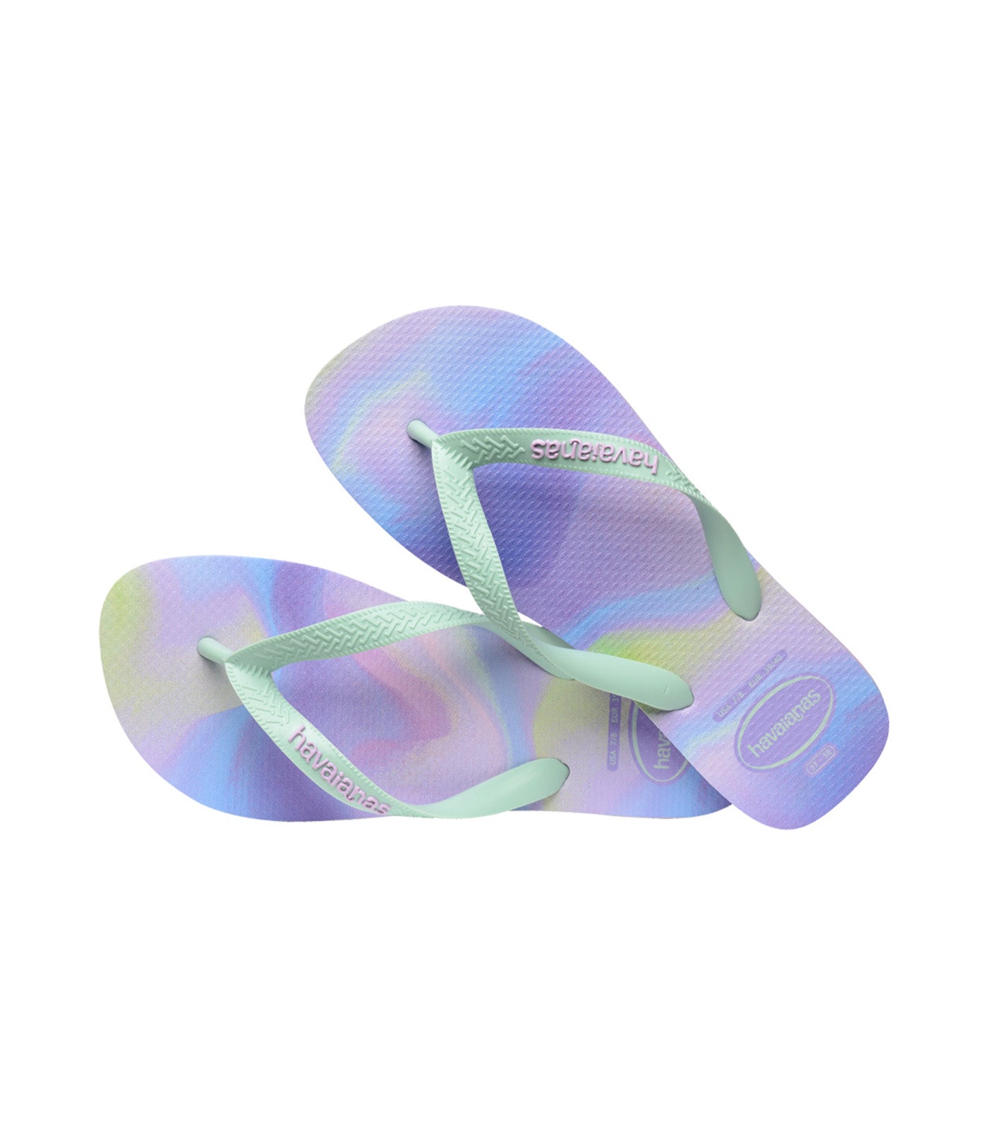 Top Fashion Flip Flops Purple Fantasy