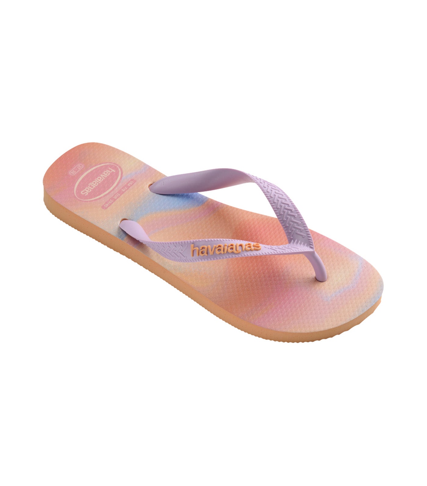 Top Fashion Flip Flops Peach/Peach