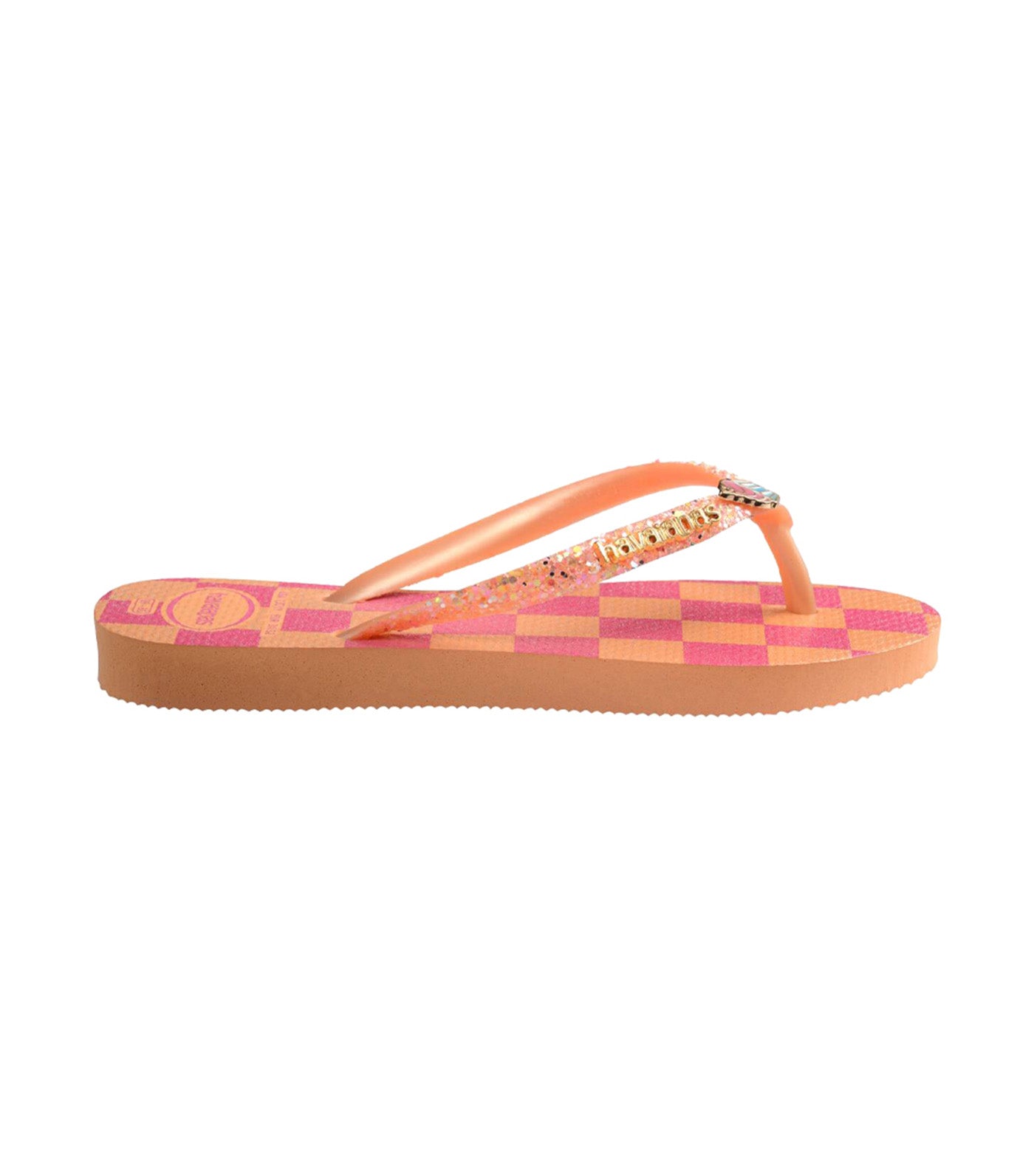 Kids Slim Glitter Trendy Flip Flops