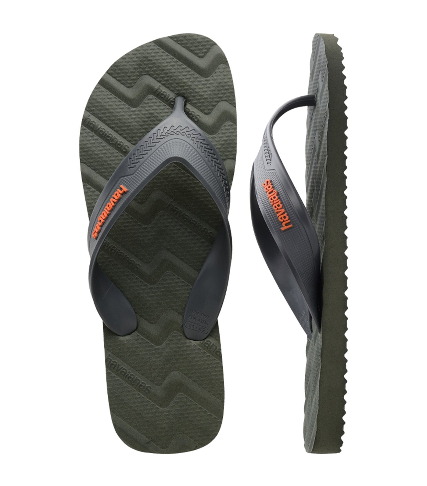 Track Waves Green Olive