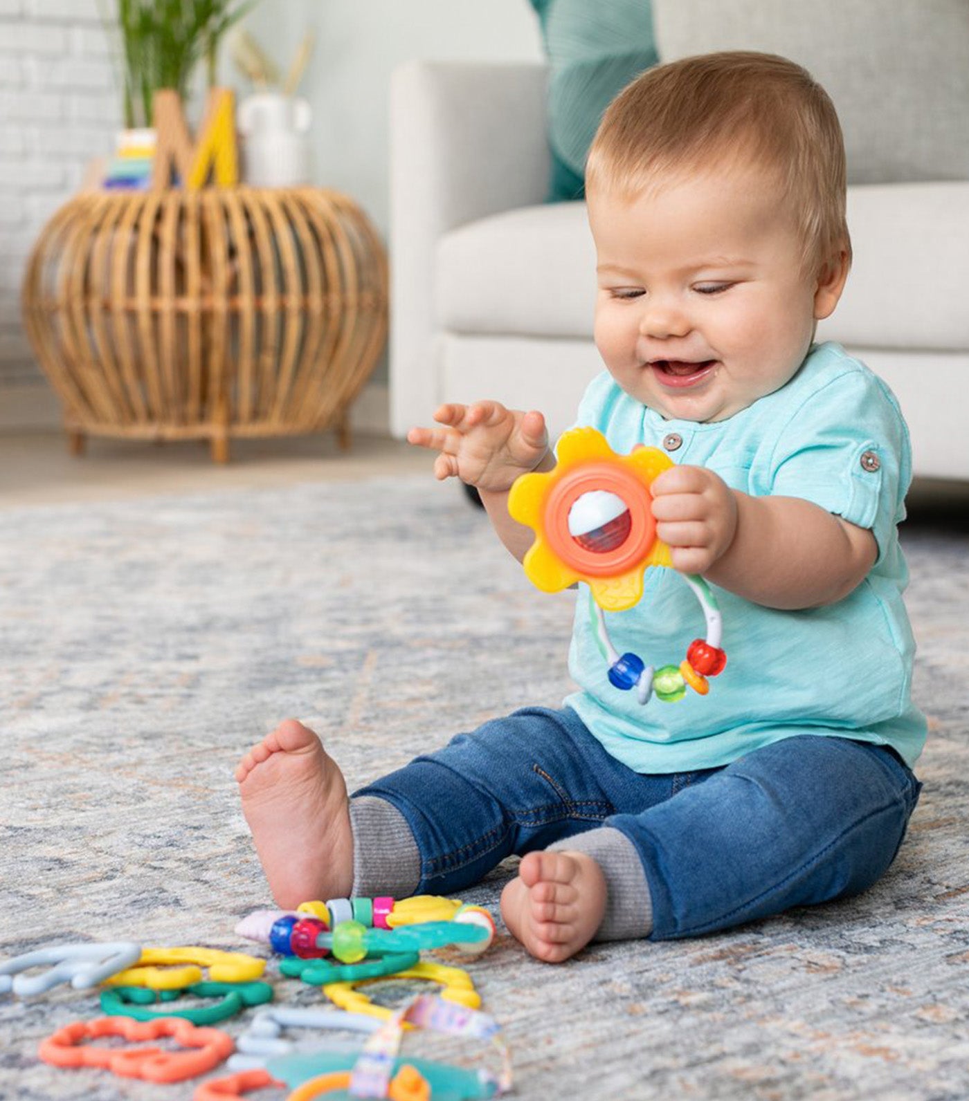 Teether & Rattles Baby Gift Set