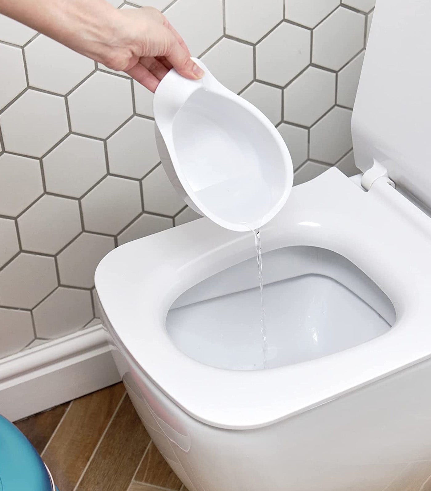 PottyPOD® Portable Potty Gray