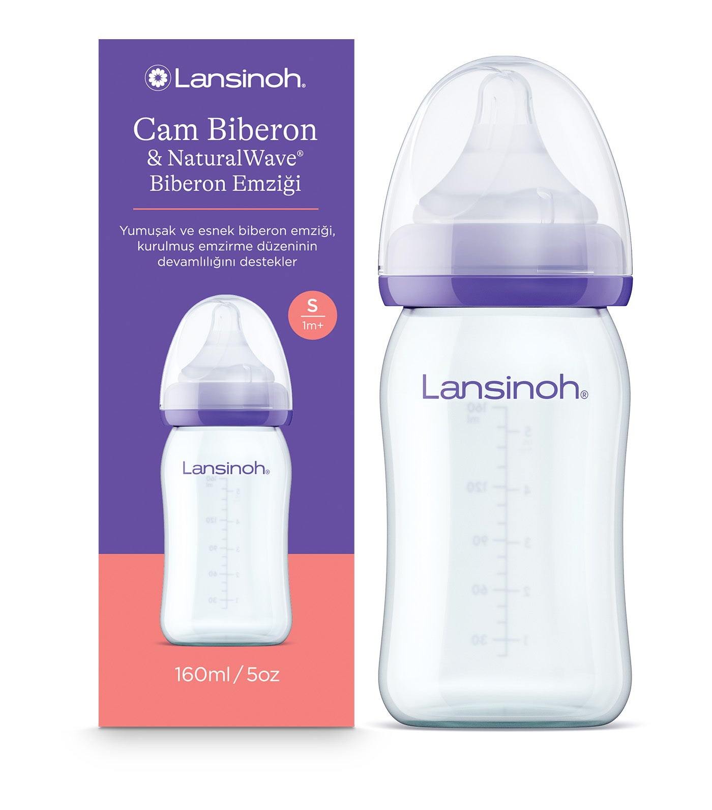 Feeding Bottle with NaturalWave® Teat GB