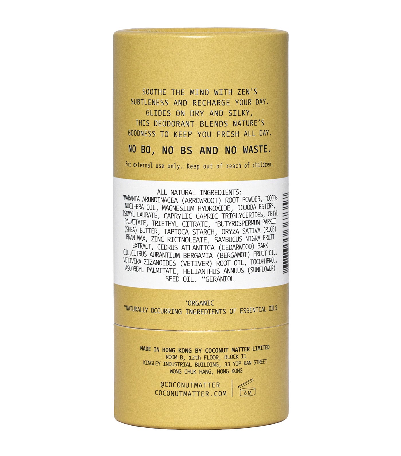 Mood Natural Deodorant