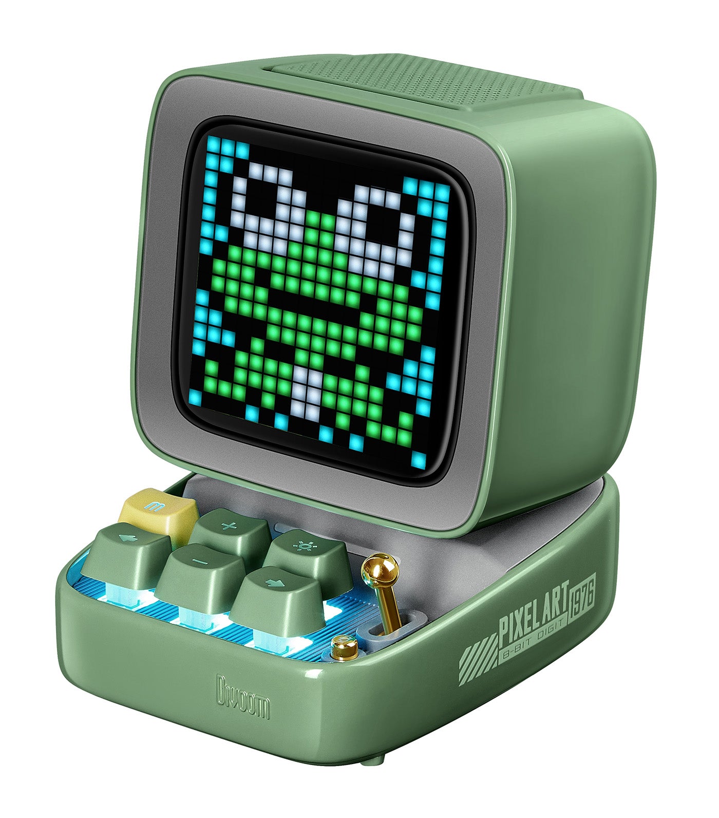 Ditoo Mic Pixel Art Speaker with Microphone Green