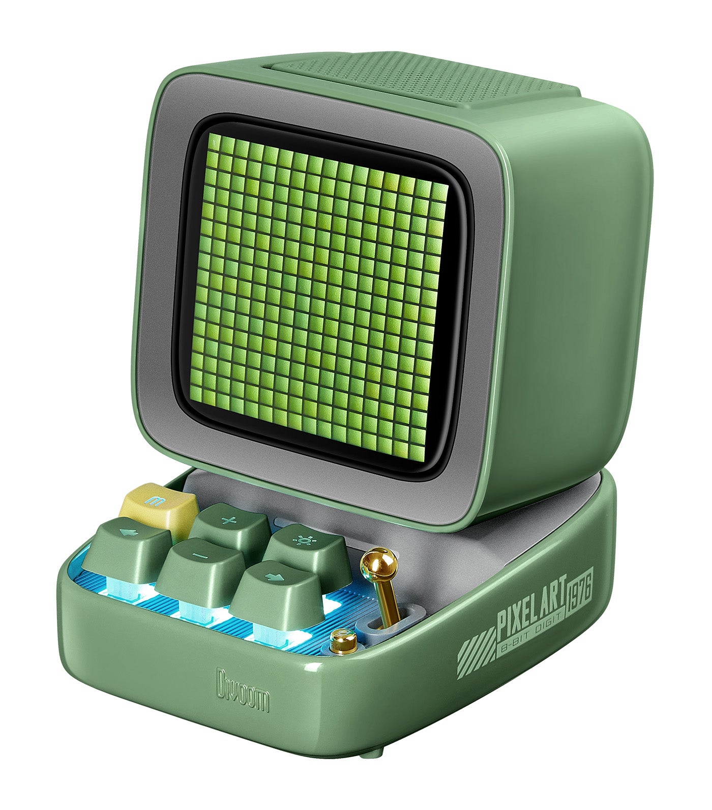 Ditoo Mic Pixel Art Speaker with Microphone Green