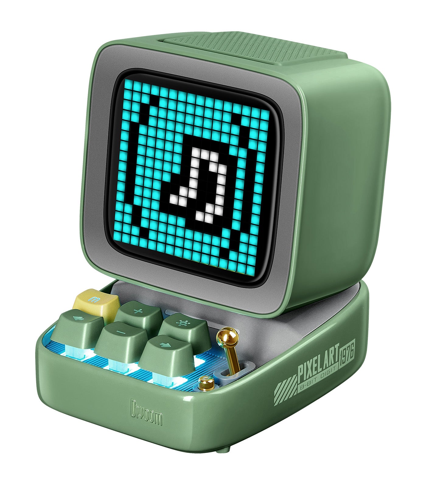 Ditoo Mic Pixel Art Speaker with Microphone Green