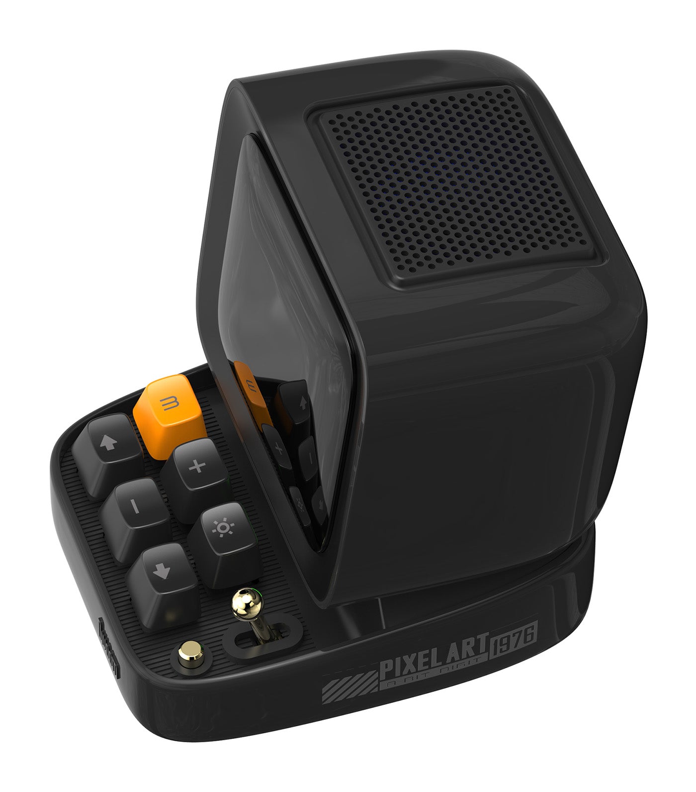 Ditoo Pro Pixel Art Speakers Black