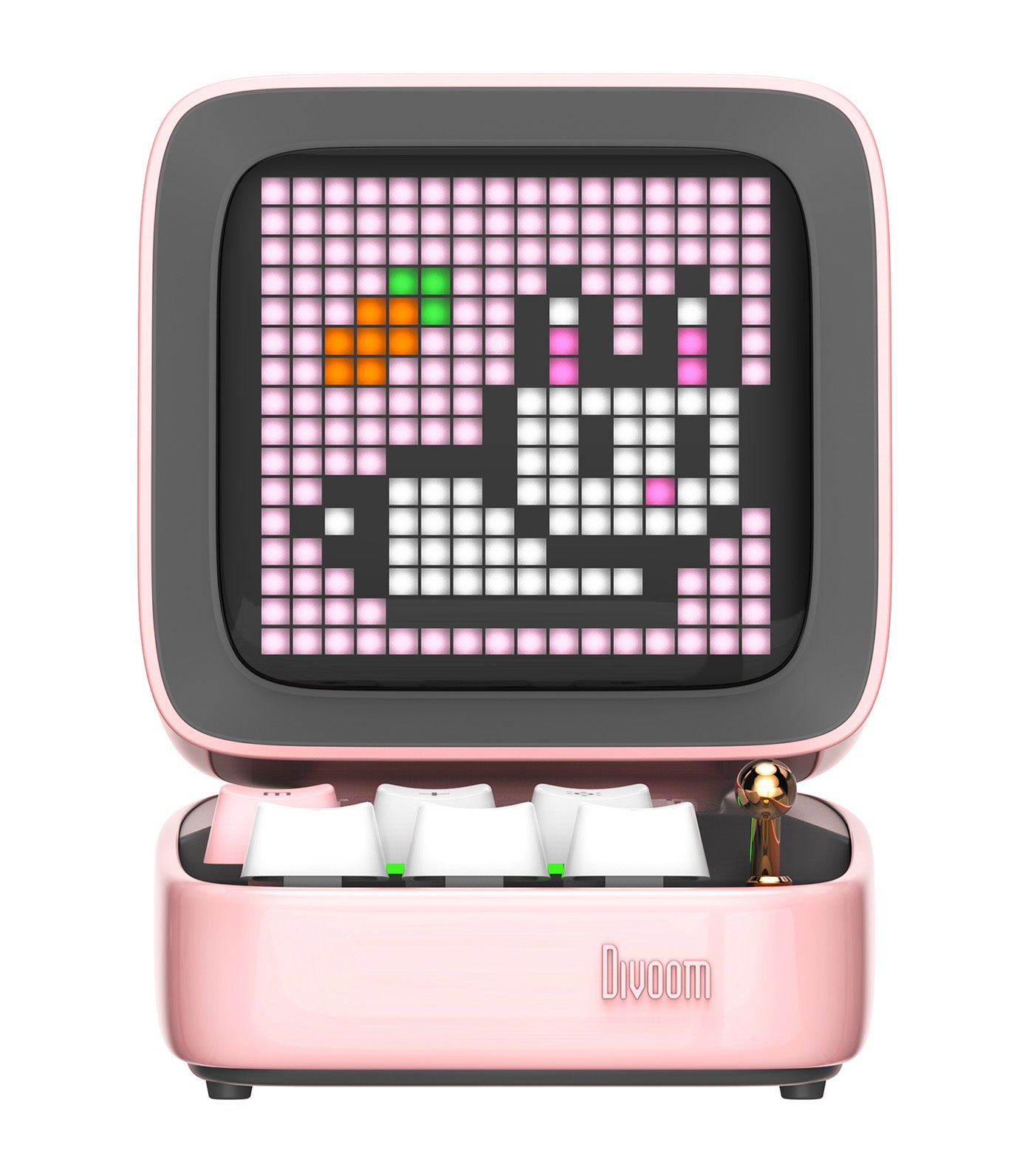 Ditoo Pro Pixel Art Speakers Pink