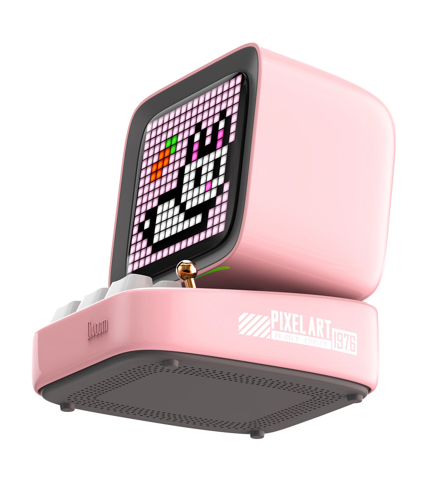 Ditoo Pro Pixel Art Speakers Pink