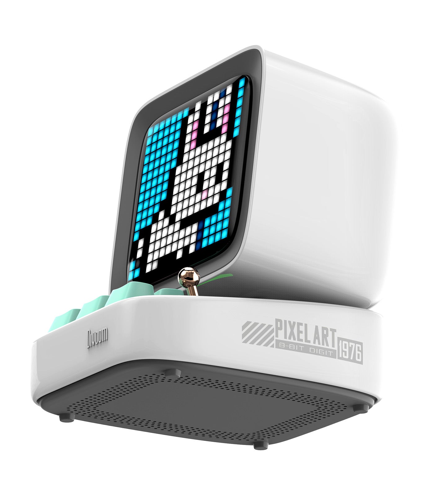 Ditoo Pro Pixel Art Speakers White