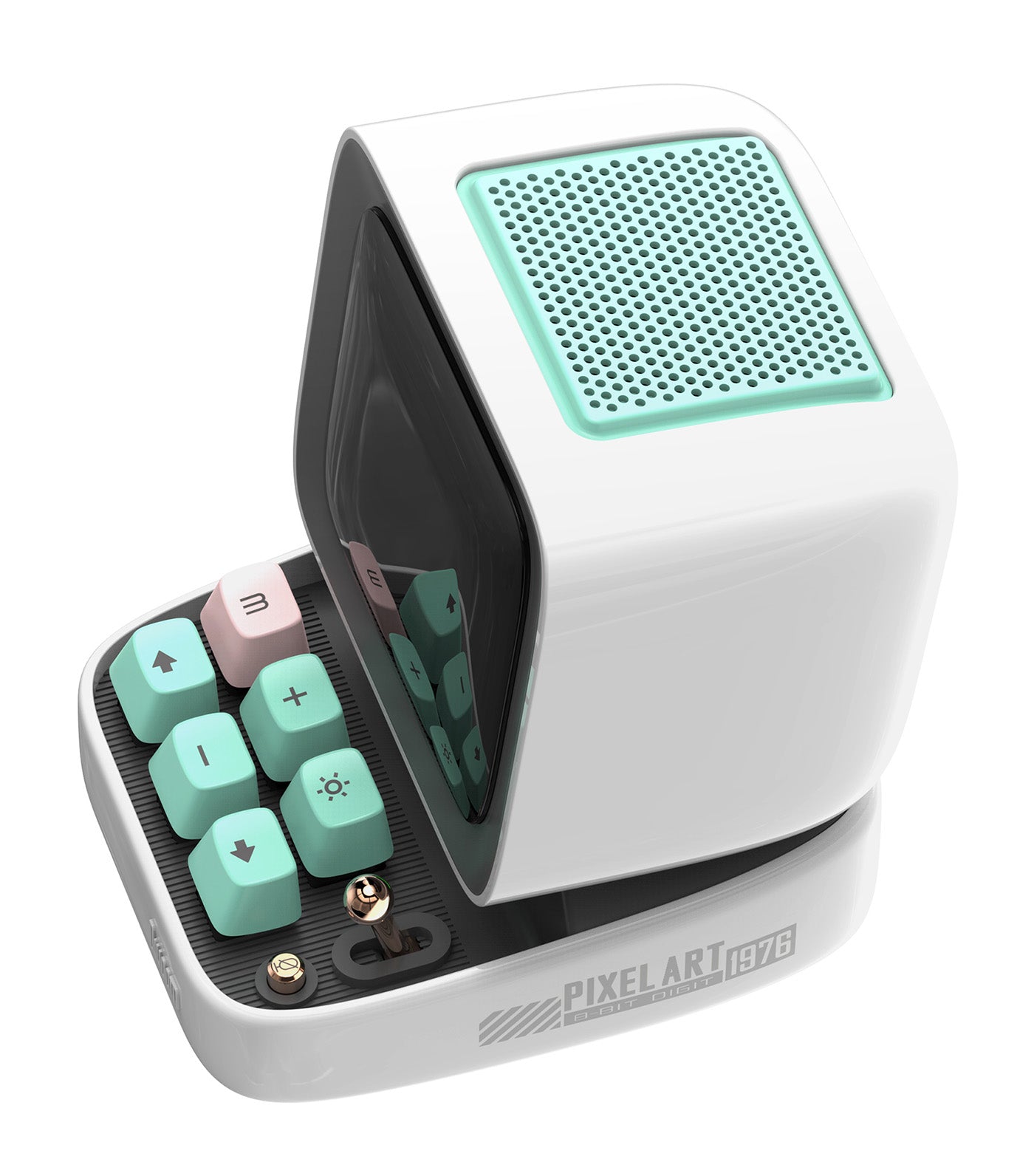 Ditoo Pro Pixel Art Speakers White