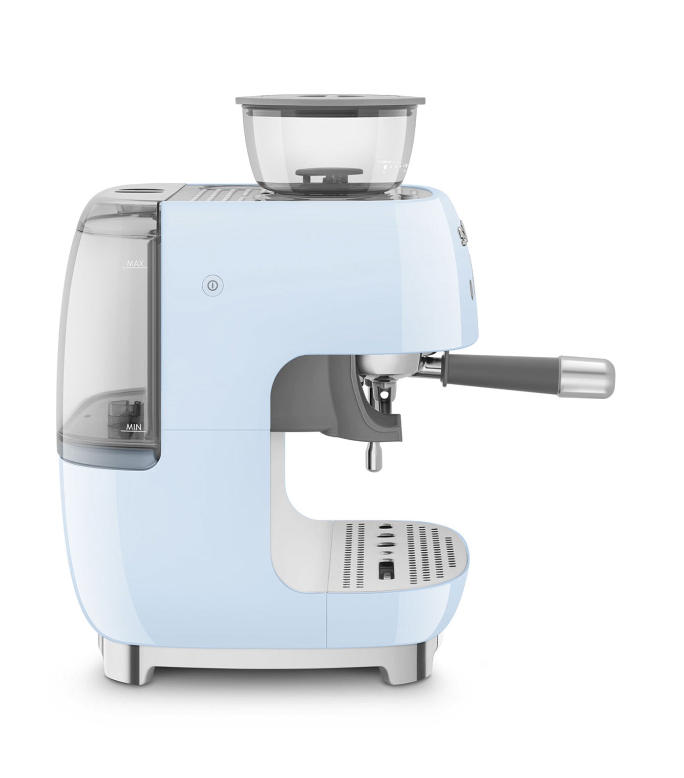 Espresso Coffee Machine with Grinder Pastel Blue