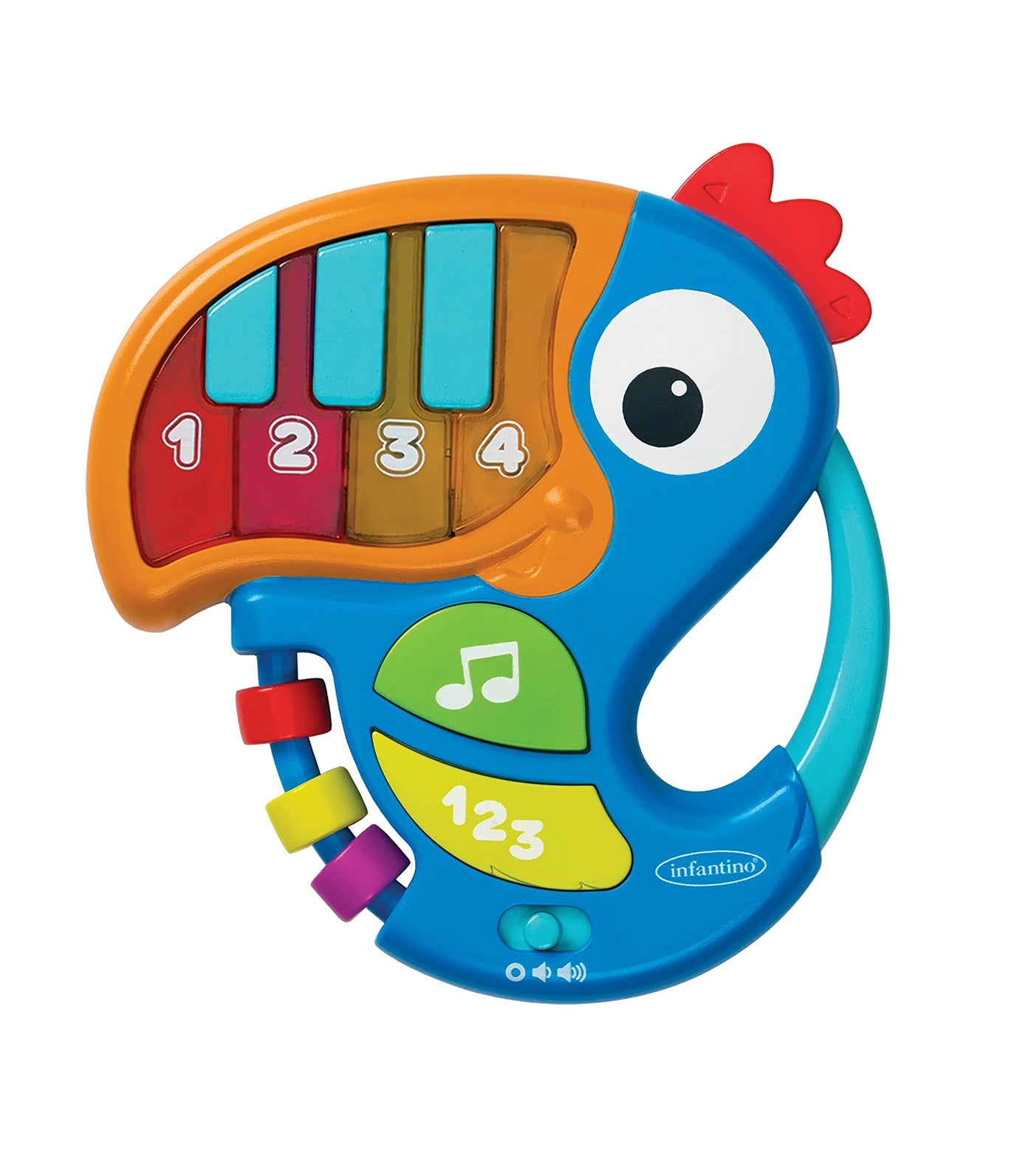 Piano and Numbers Learning Toucan