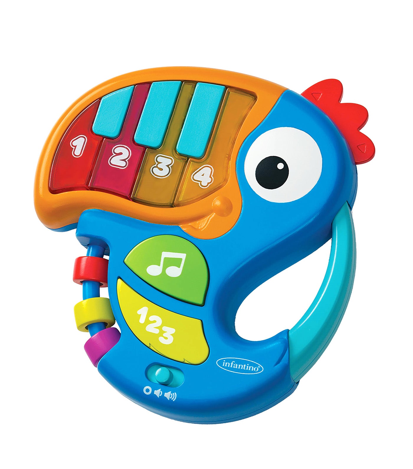 Piano and Numbers Learning Toucan