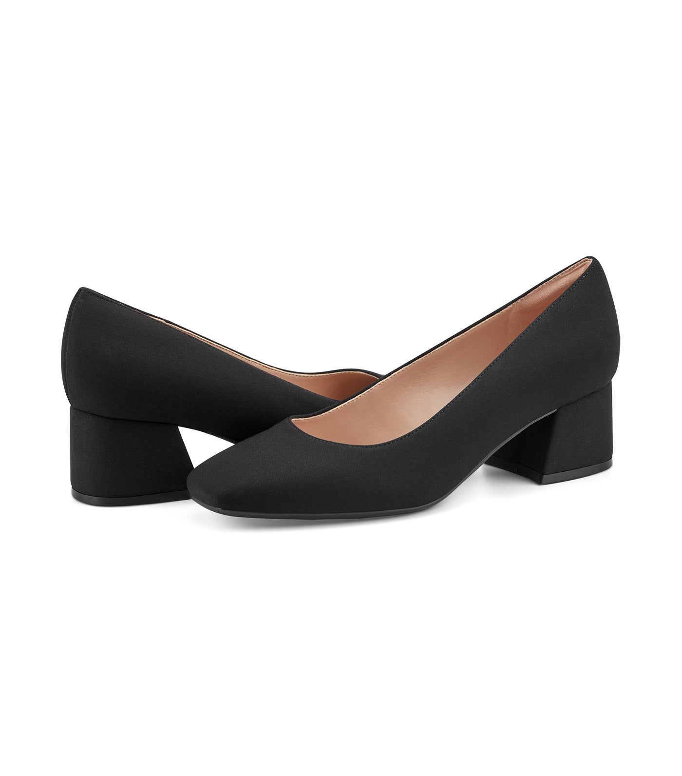 Easy Spirit Marelyn Block Heel Pumps Black