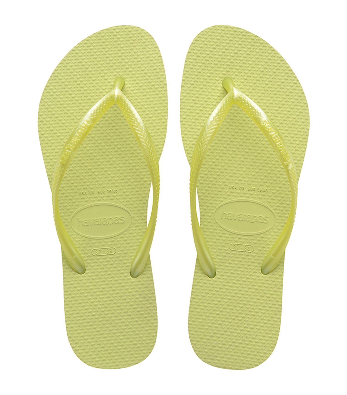 Slim Flip Flops Matcha Green