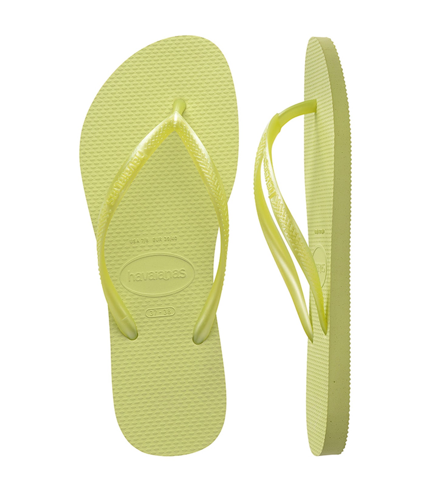 Slim Flip Flops Matcha Green