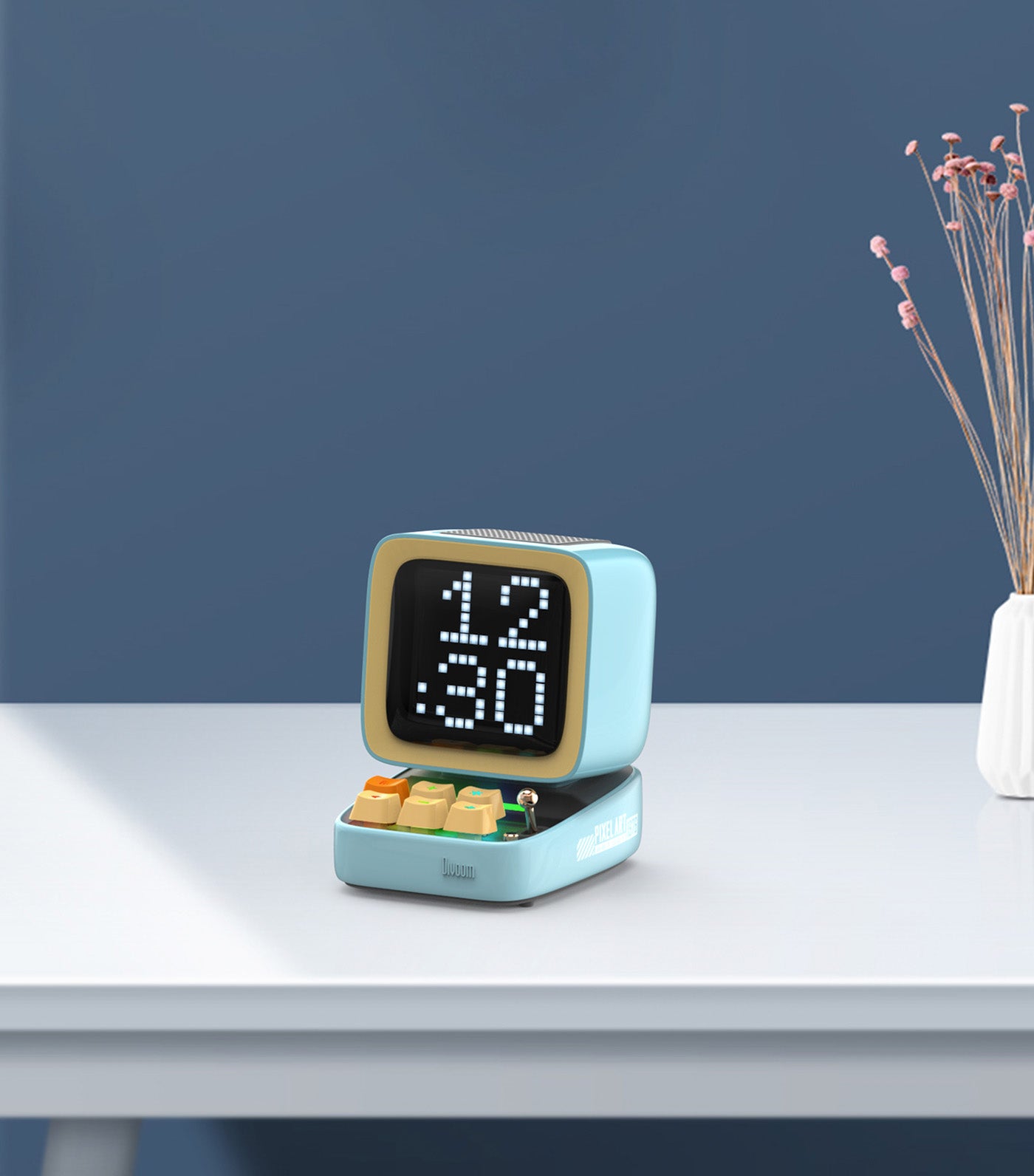 Ditoo Pro Pixel Art Speakers Blue