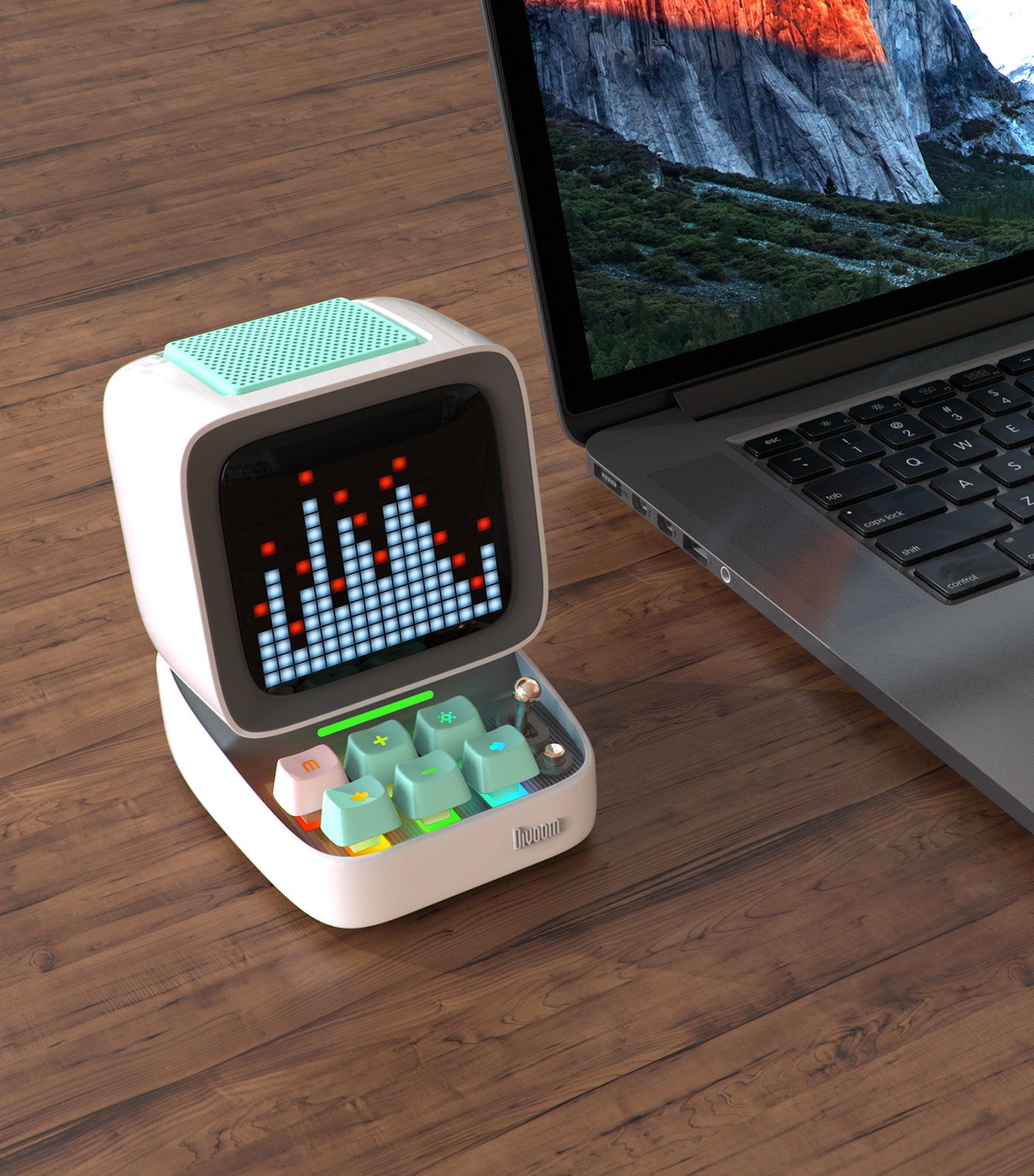 Ditoo Pro Pixel Art Speakers White