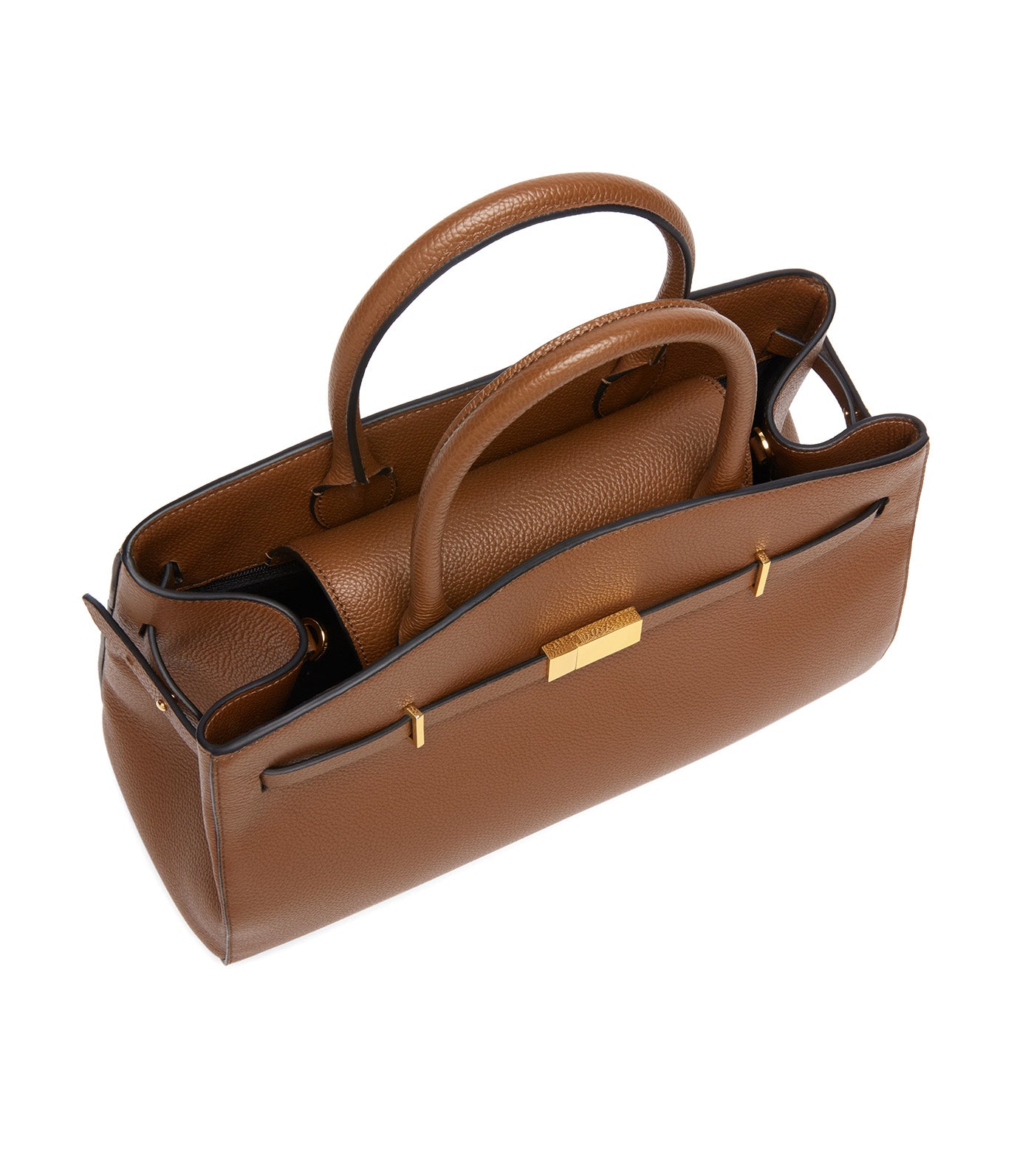 DeMellier The Midi Hudson Handbag Tan