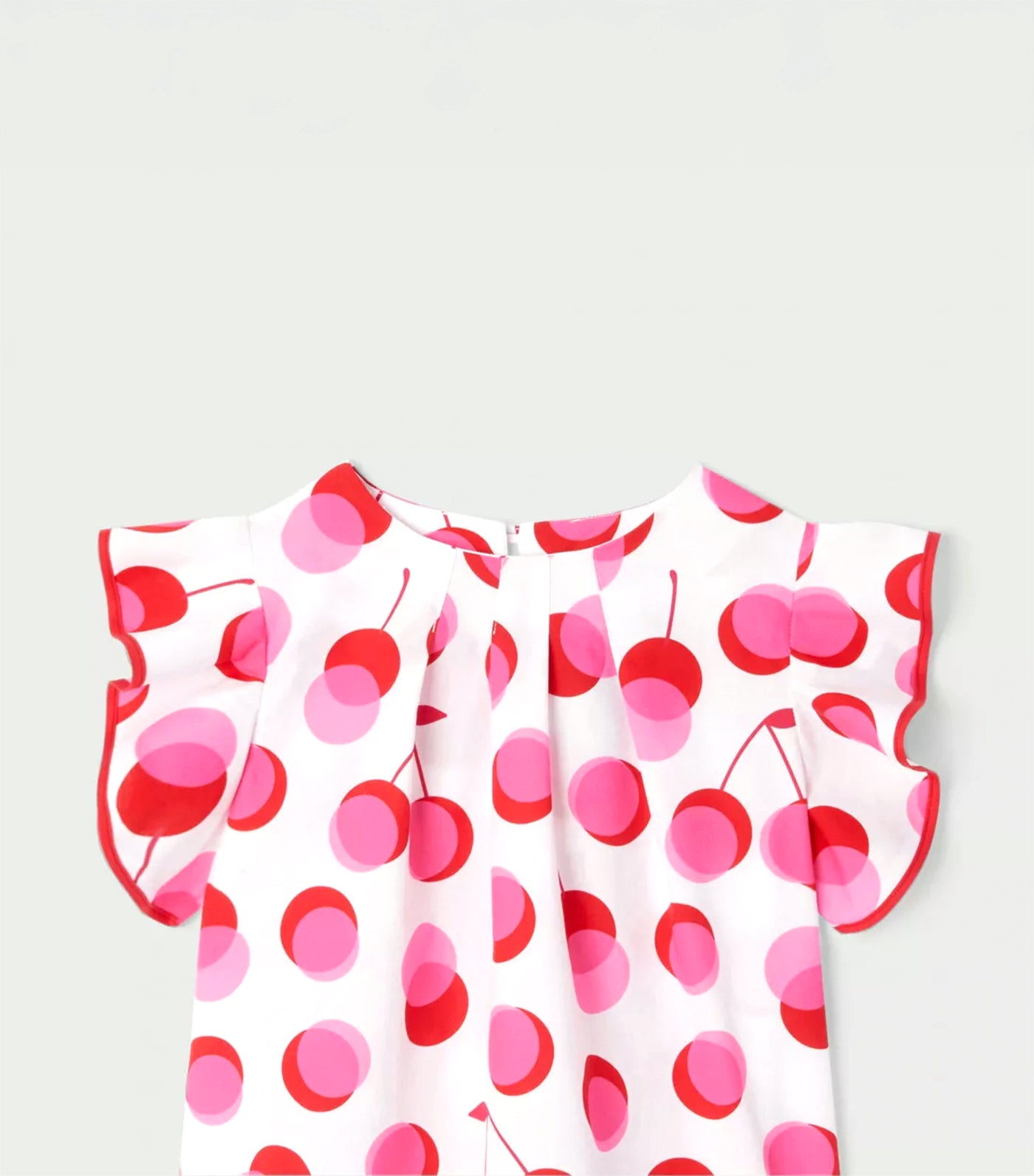 Dahlia Blouse Blanc/Multicolor