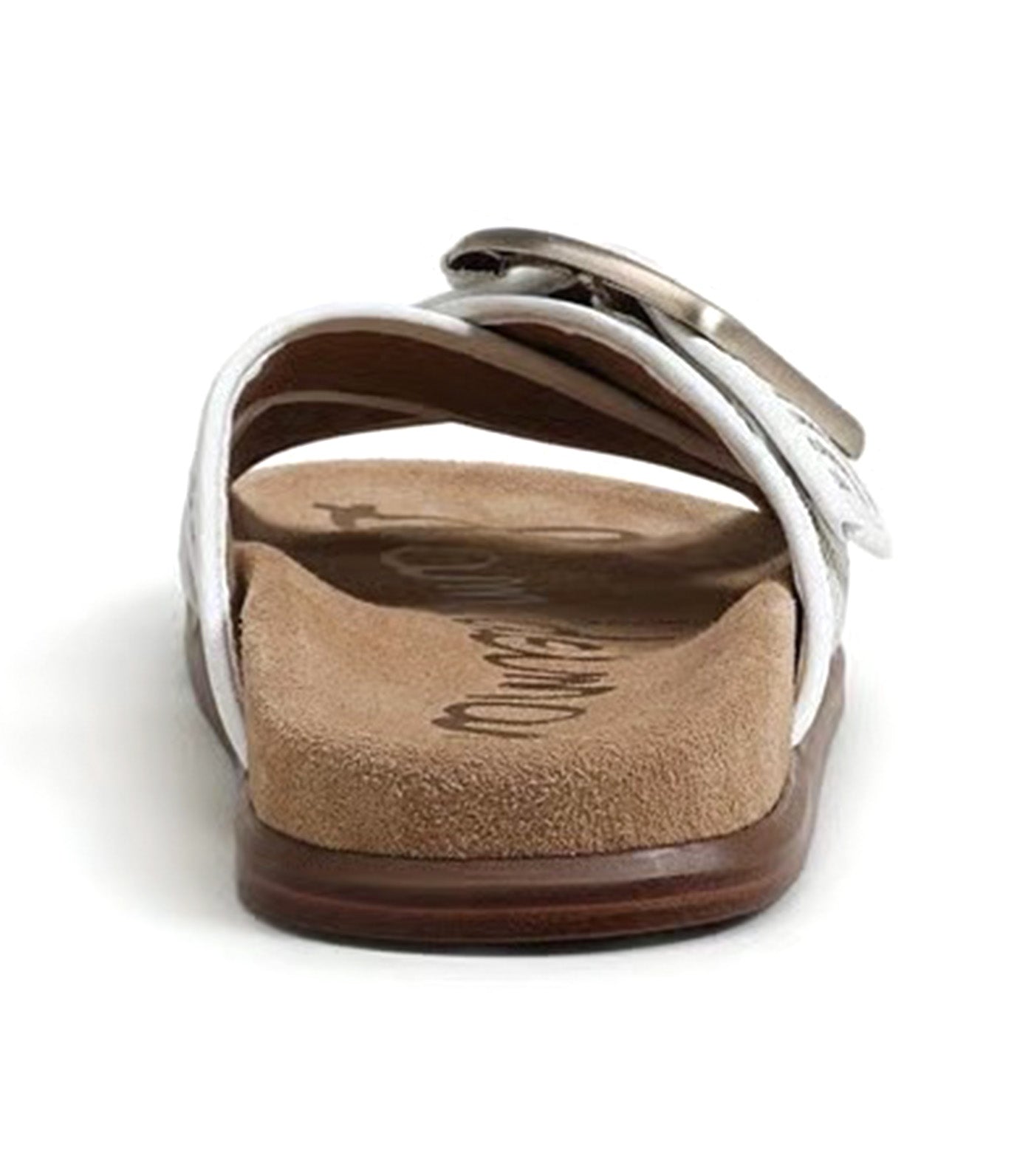 Sam Edelman Darla Multi Buckle Slide Sandal Ivory Taupe