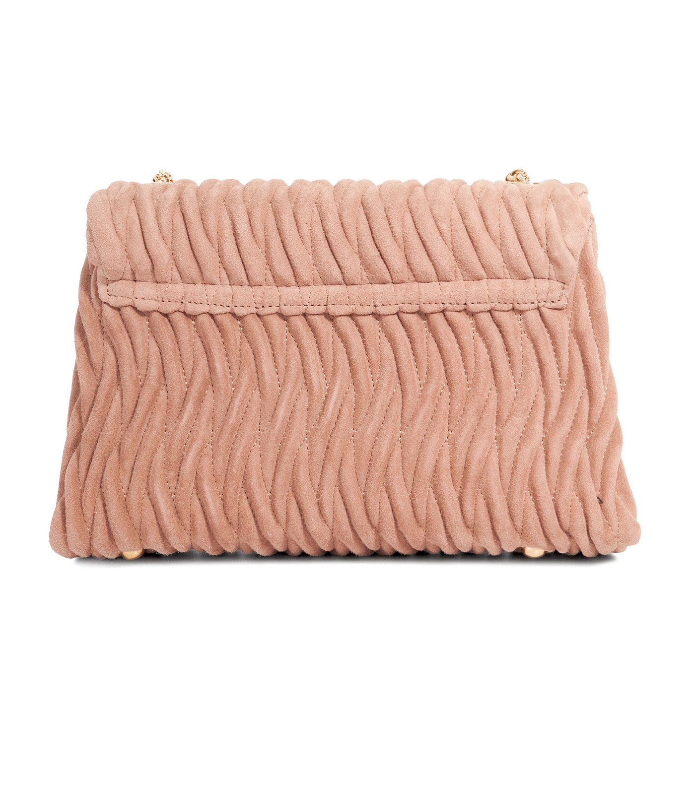 Darling Bug Quilted Shoulder Bag Mink