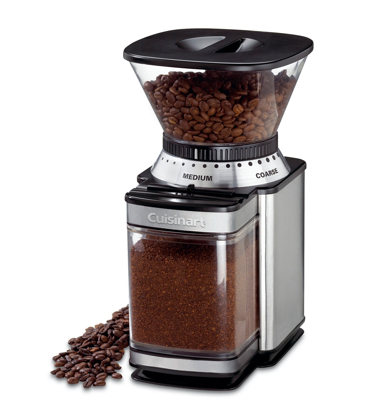 Supreme Grind Automatic Burr Mill - Silver, 4-18 CUPS