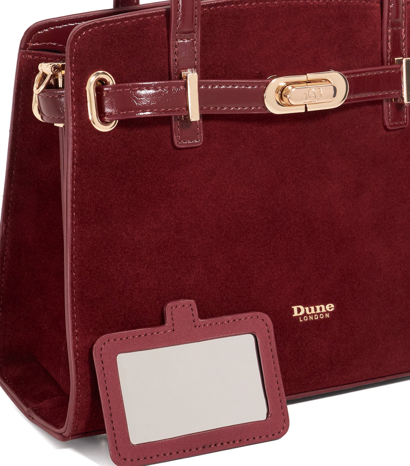 Dinidefine Medium Tote Burgundy