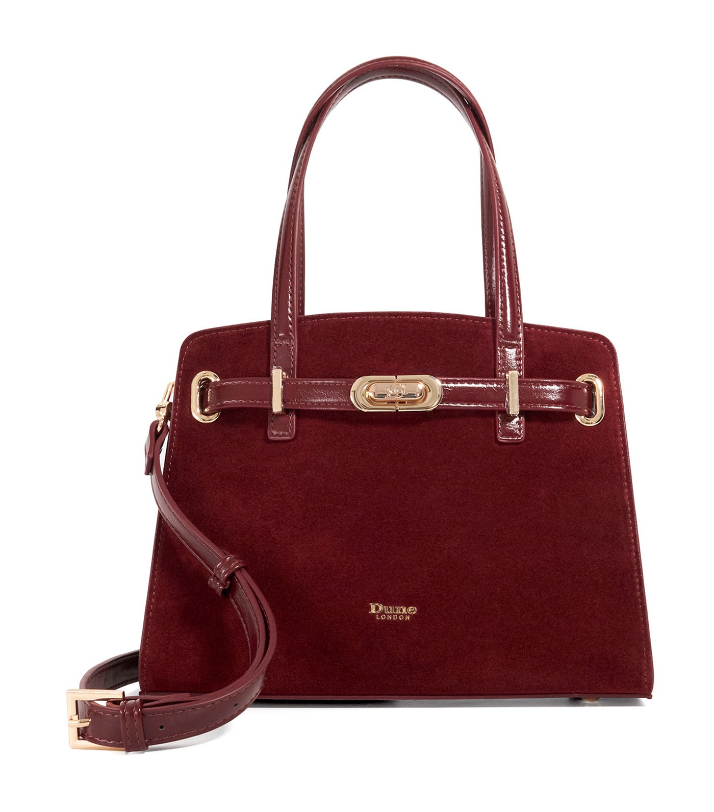 Dinidefine Medium Tote Burgundy