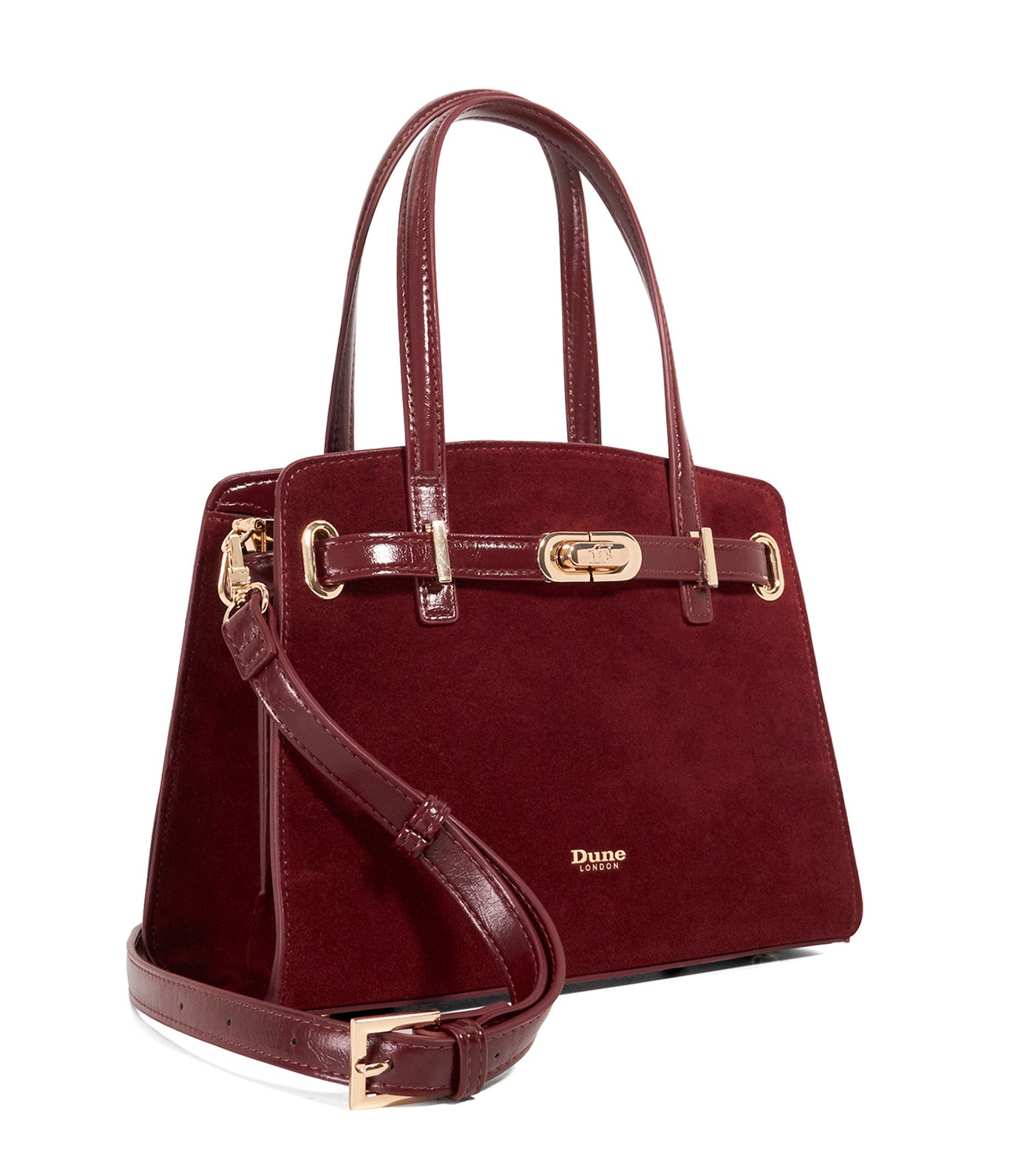 Dinidefine Medium Tote Burgundy