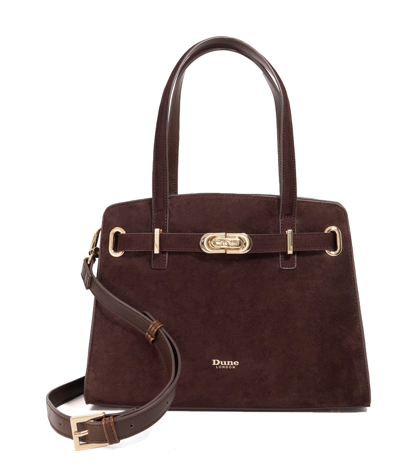 Dinidefine Med Belted Grab Bag Brown