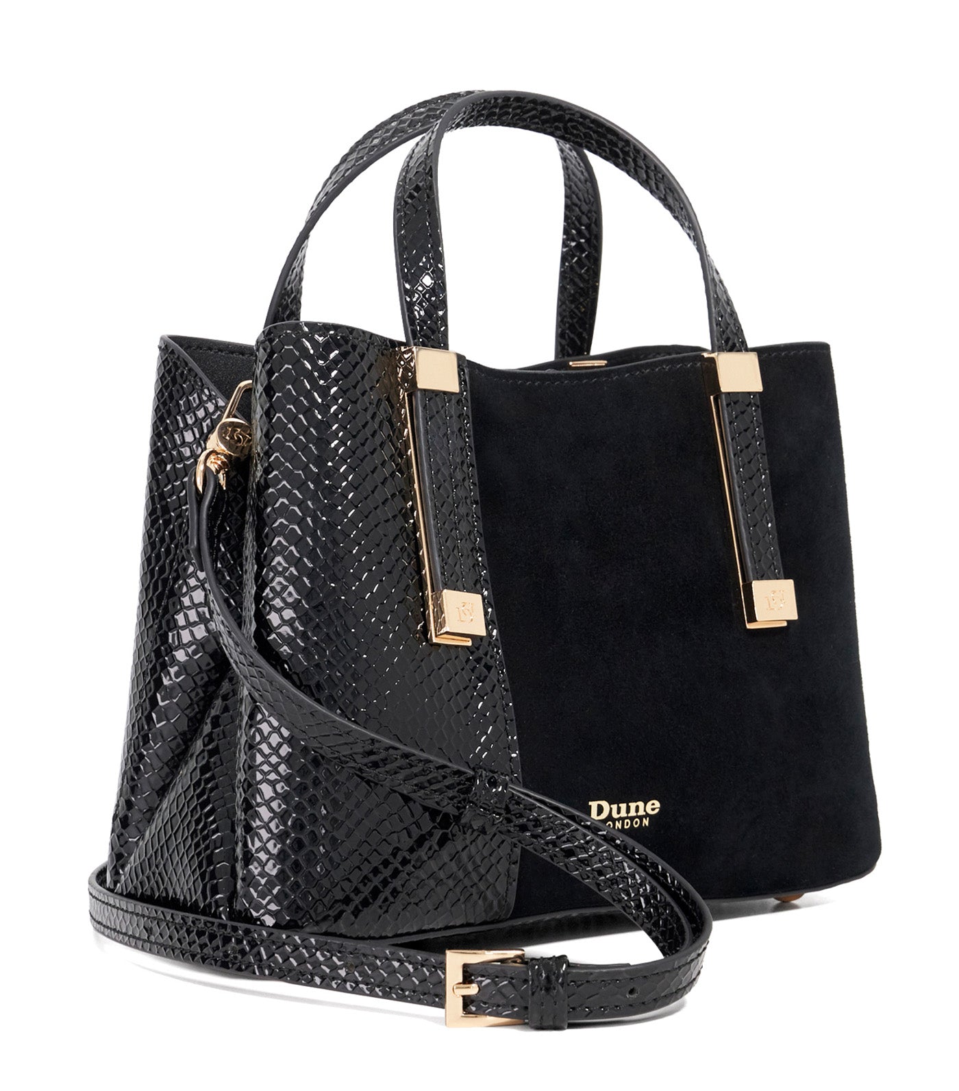 Dinkydorry Mini 3 Part Tote Black