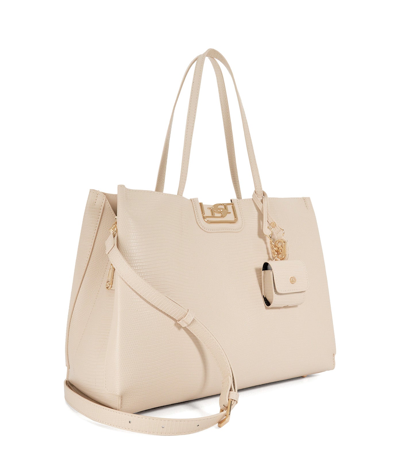 Direct Large 3 Part Tote Ecru