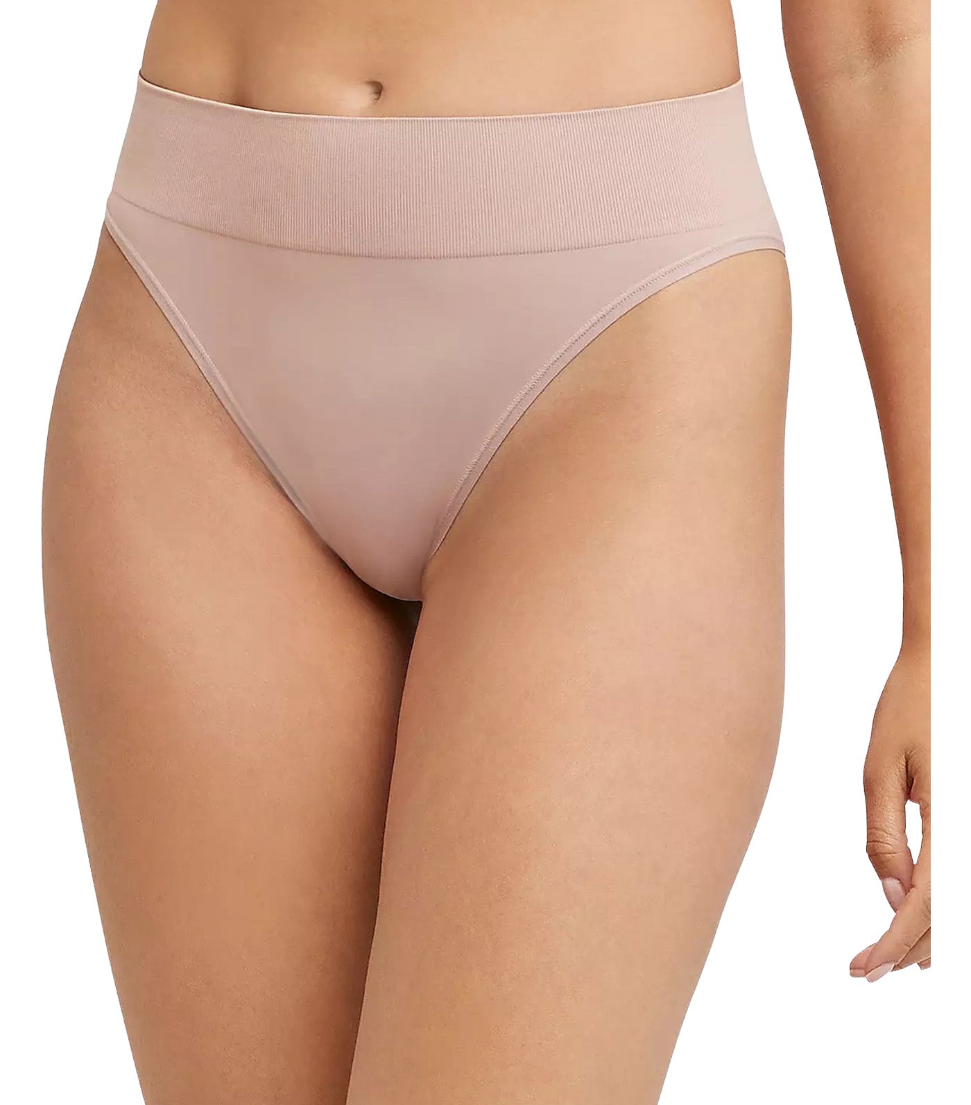Seamless High Leg Bikini Underwear Evening Blush