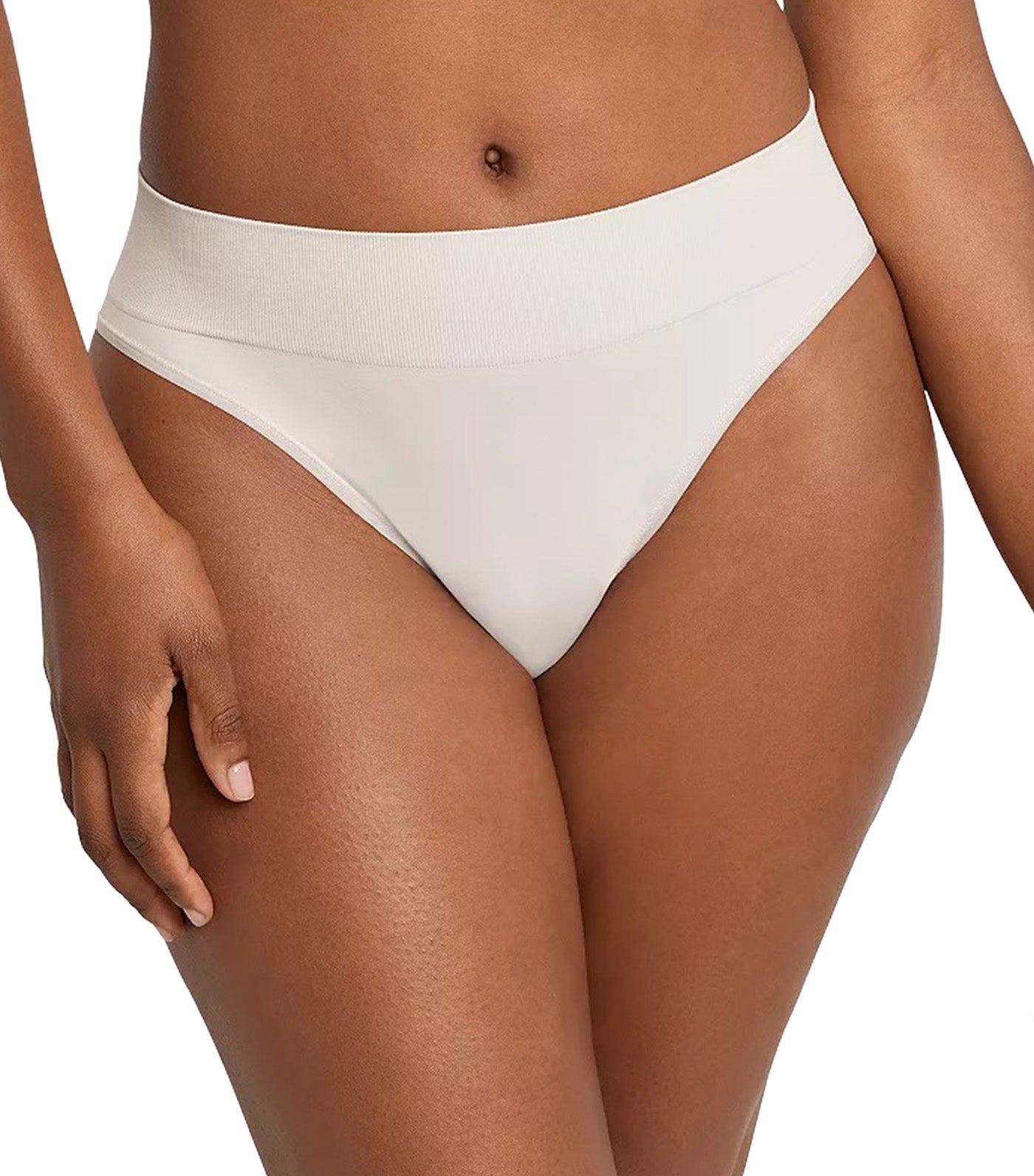 Seamless High Leg Bikini Underwear