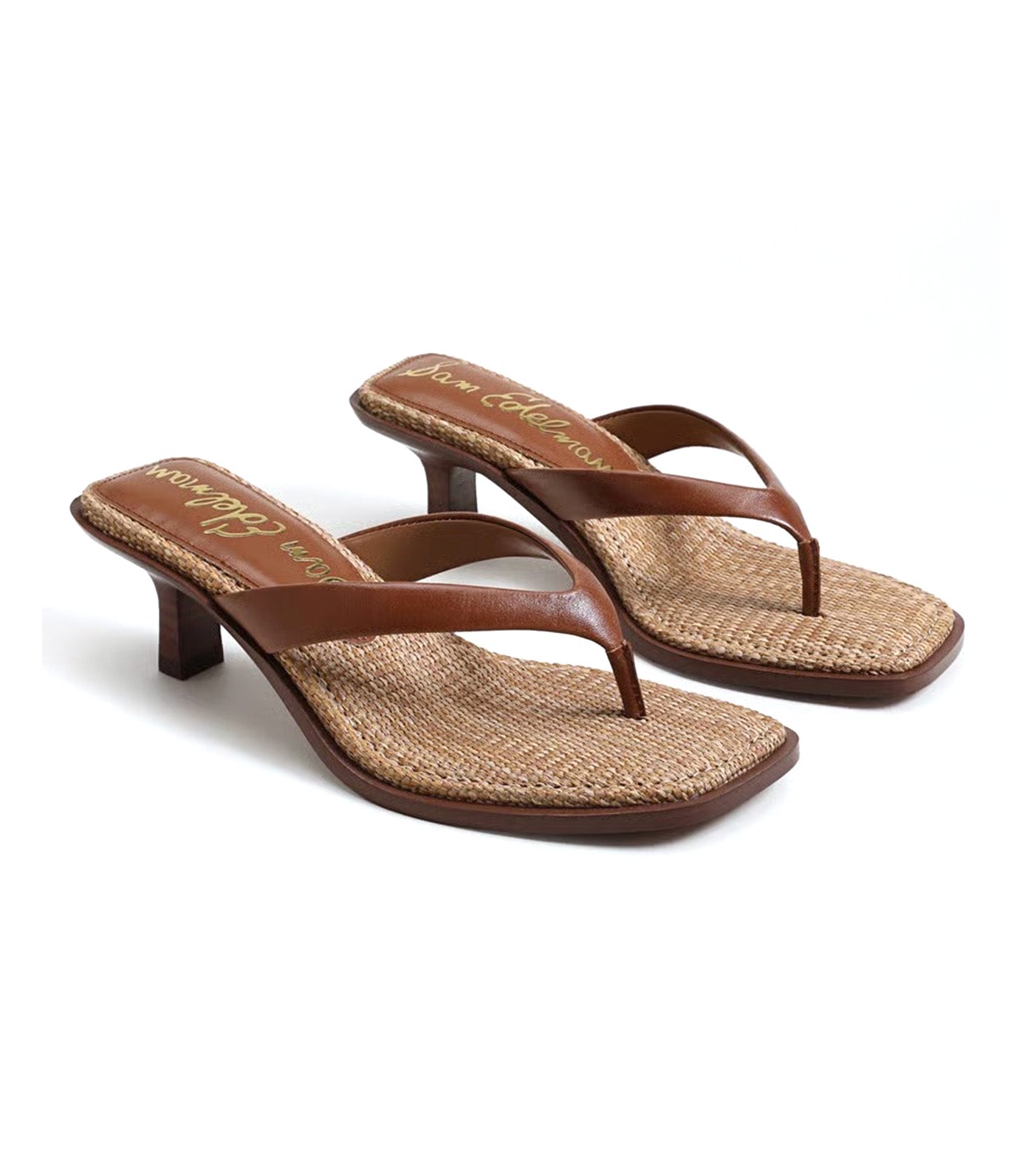 Dollie Thong Sandal Rich Cognac