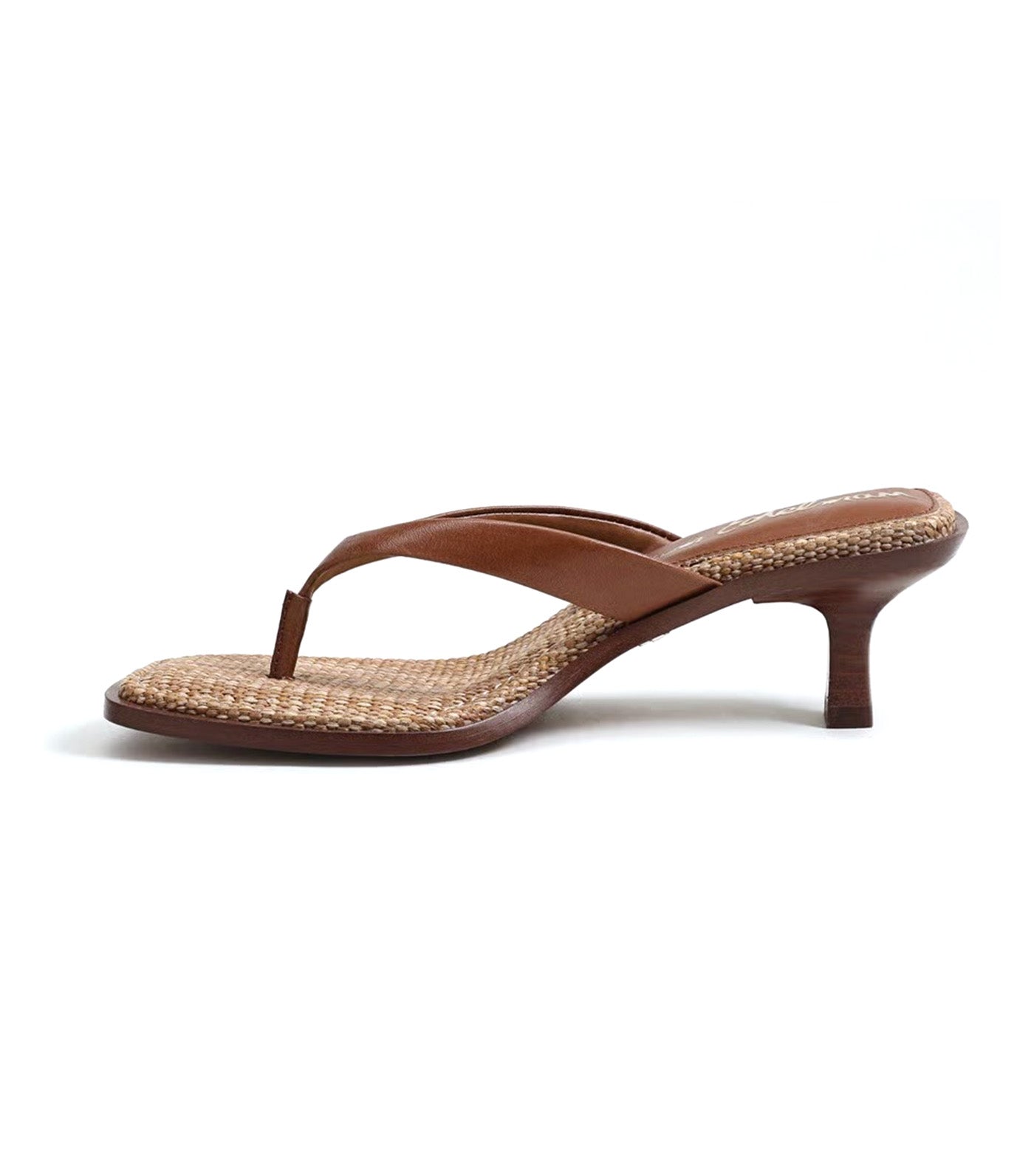 Dollie Thong Sandal Rich Cognac